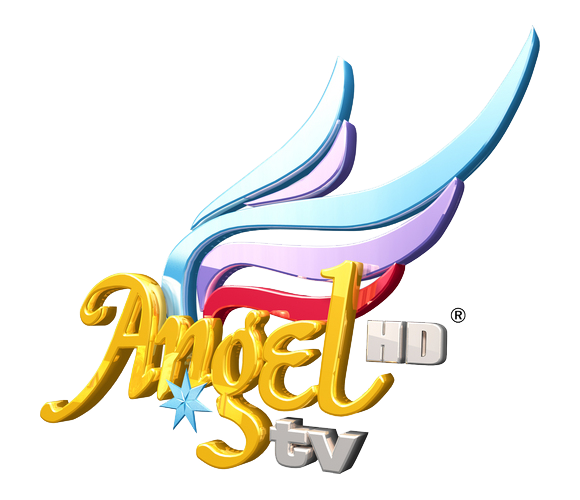 Angel TV Hebrew logo
